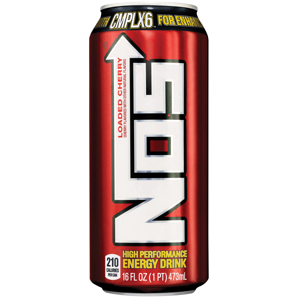 NOS Energy Drink Loaded Cherry