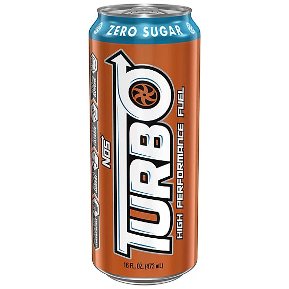 NOS Energy Drink Turbo Zero
