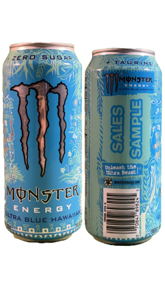Monster Energy Ultra Blue Hawaiian (RARE)