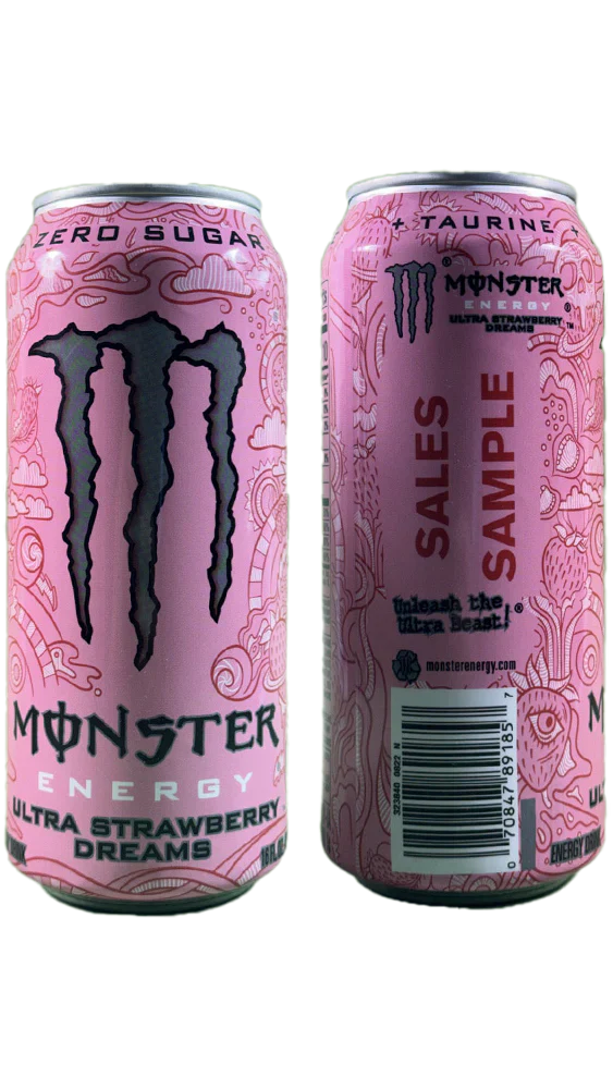 Monster Energy Ultra Strawberry Dreams (RARE)