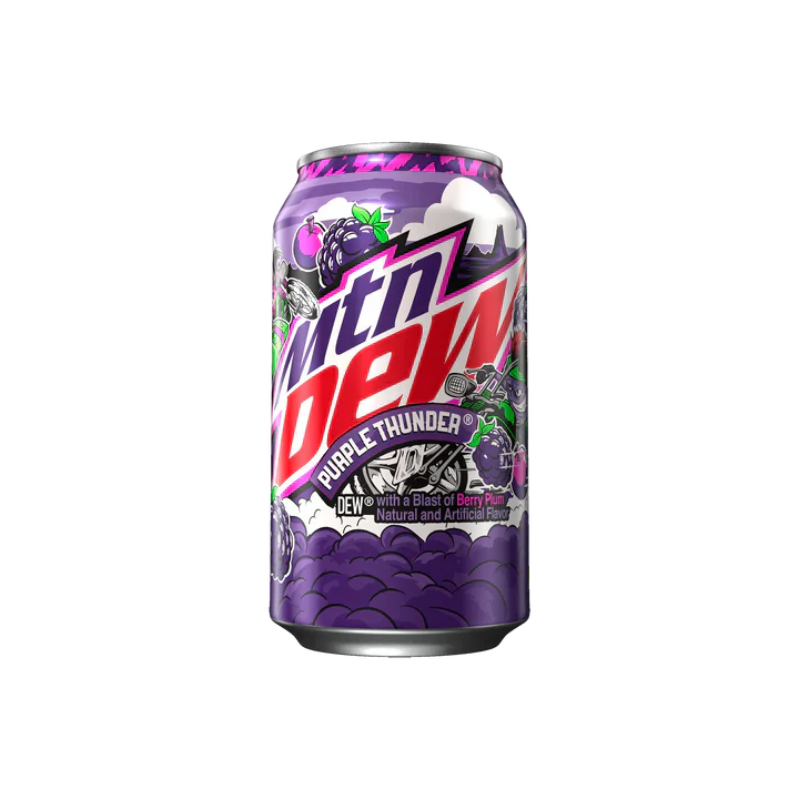 Trueno púrpura de Mountain Dew