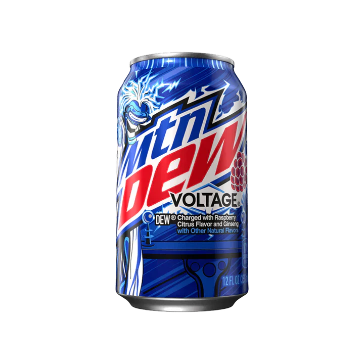 Voltaje de Mountain Dew