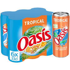 Oasis Tropical 6X33 cl .