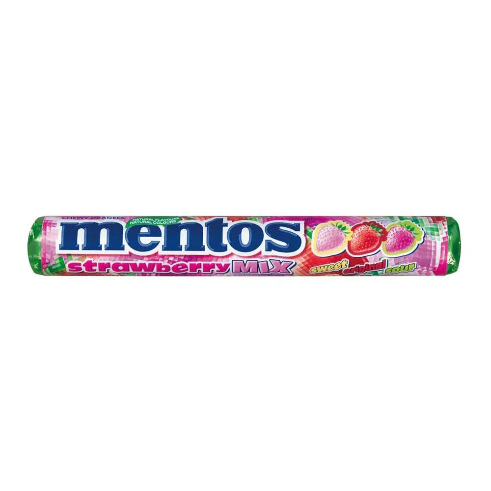 Mezcla de fresas Mentos