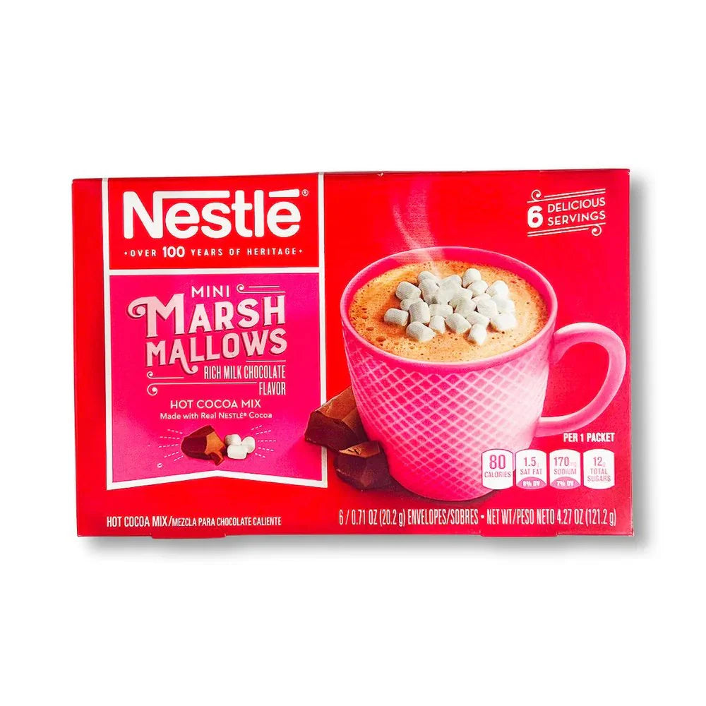 Mélange de chocolat chaud au lait riche Nestlé avec mini guimauves