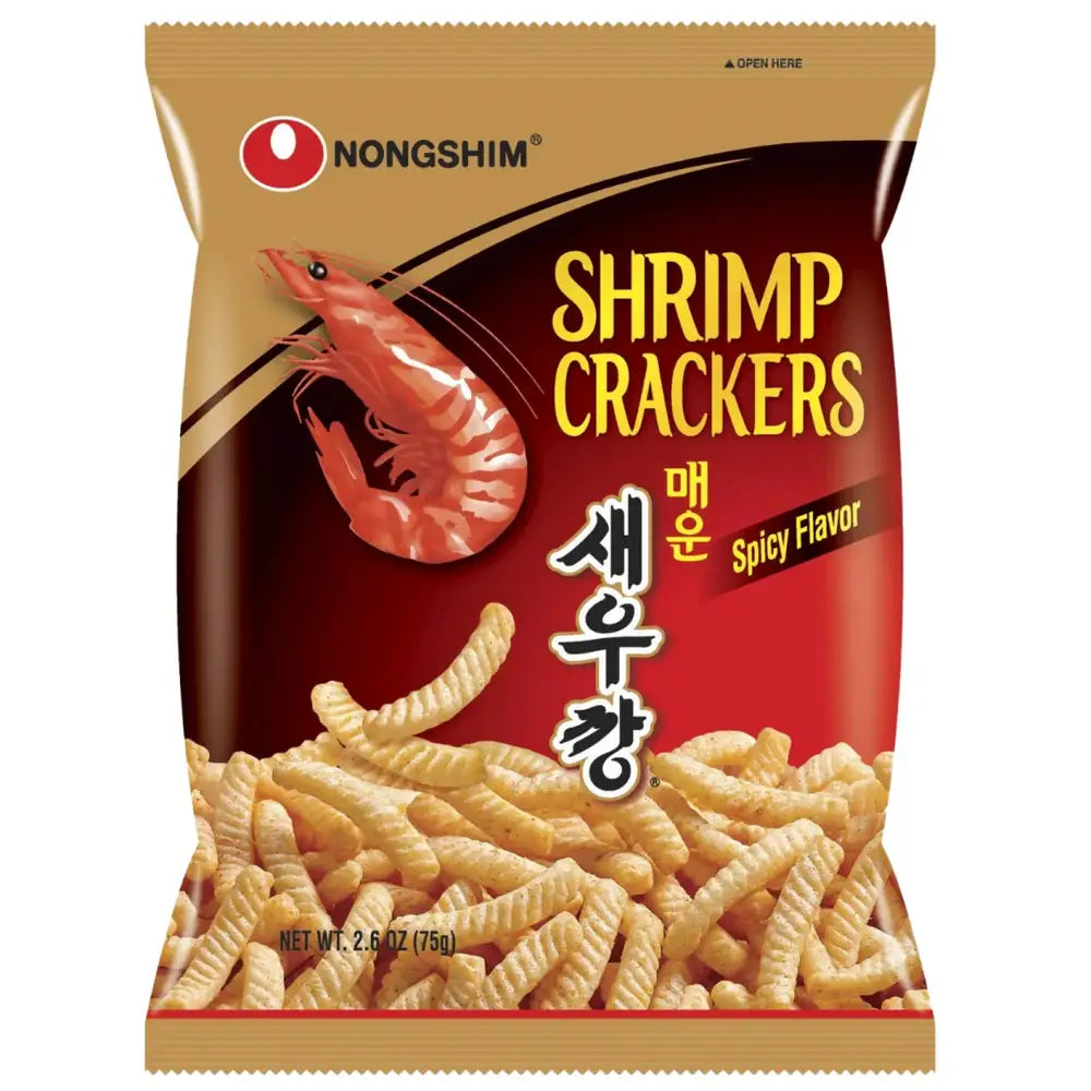 Craquelins de riz Nongshim aux crevettes épicées