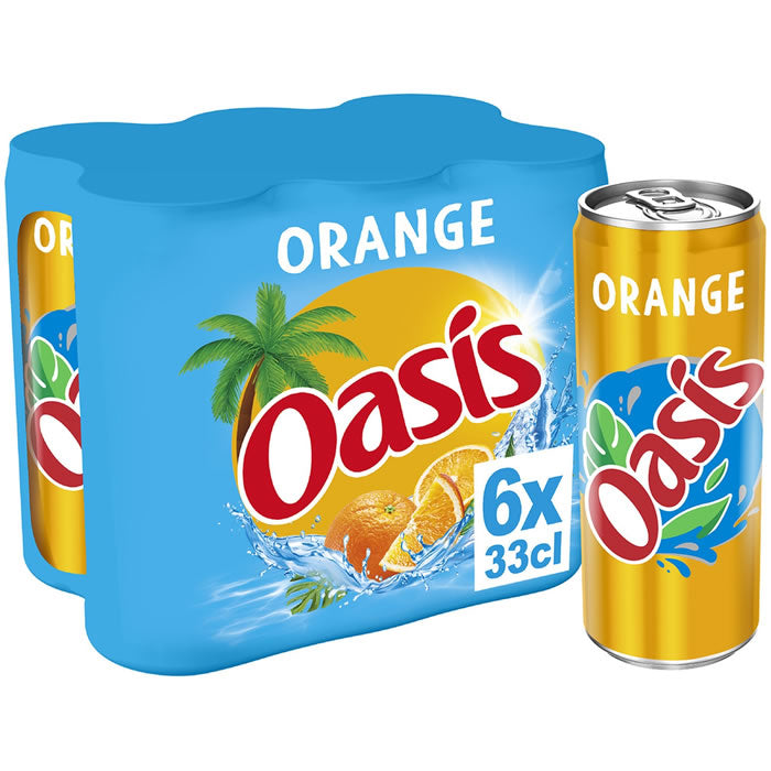 Oasis Orange 6X33 cl .
