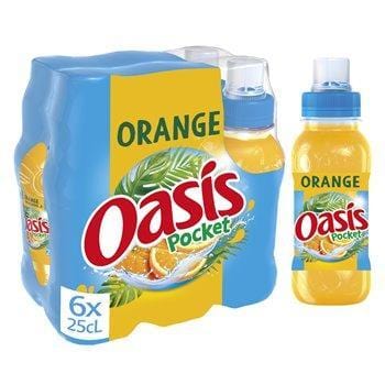 Oasis Mini Orange 6X25 cl .