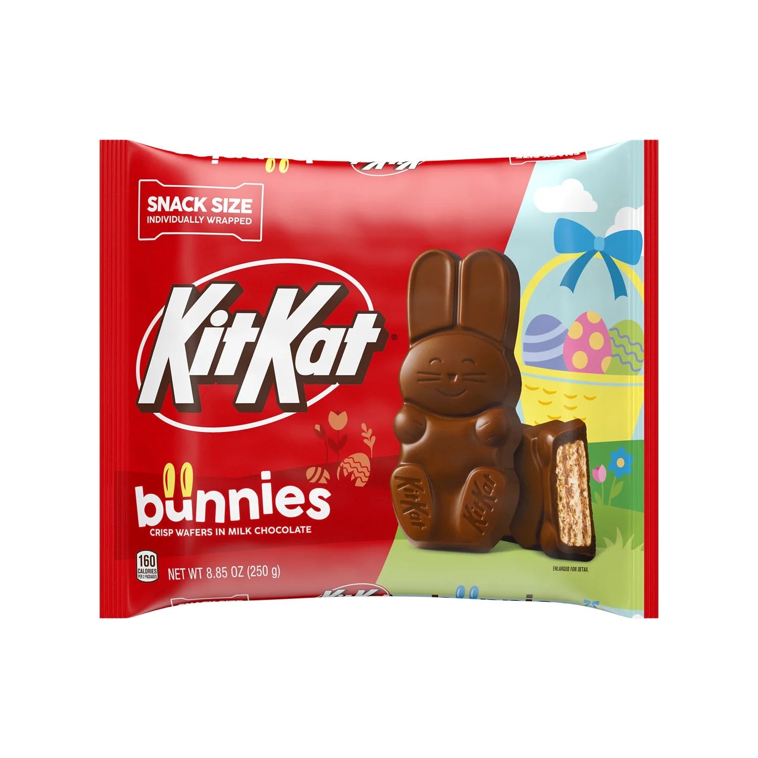 Kit Kat Milk Chocolate Wafer Snack Size Bunnies Easter