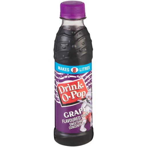 Drink-O-Pop Raisin – Boisson concentrée 2L