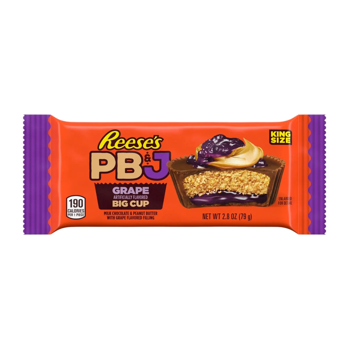 Reese's Big Cup PB&J Grape Milk Chocolate