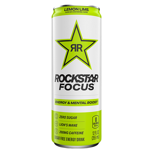 Rockstar Energy Focus Lemon Lime