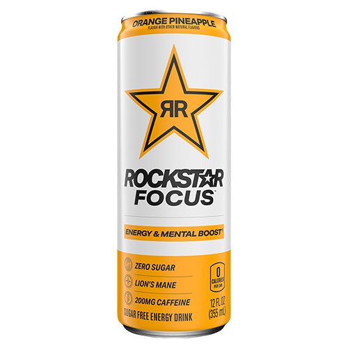 Rockstar Energy Focus Orange Pineapple