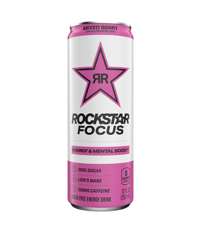 Rockstar Energy Focus Mixed Berry