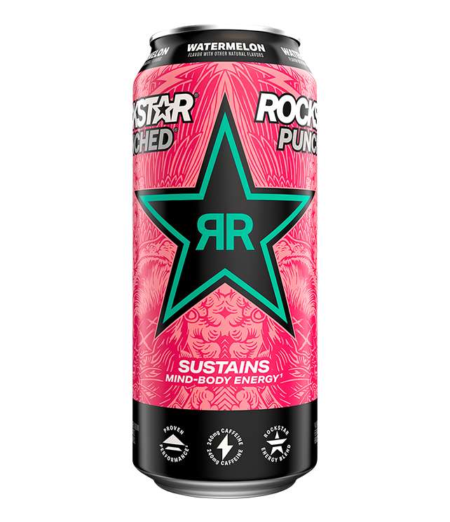 Rockstar Energy Punched Watermelon