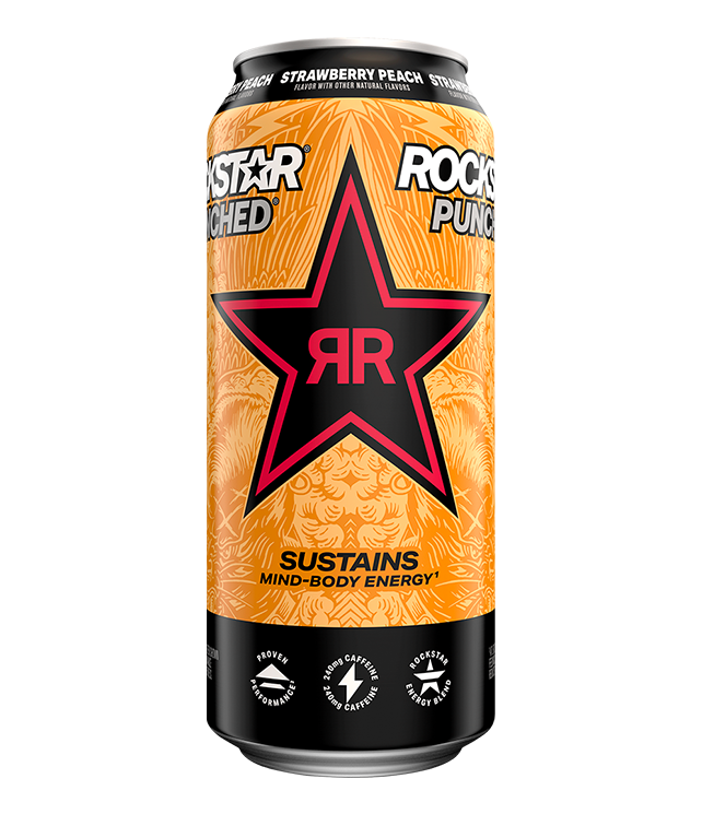 Rockstar Energy Punched Peach