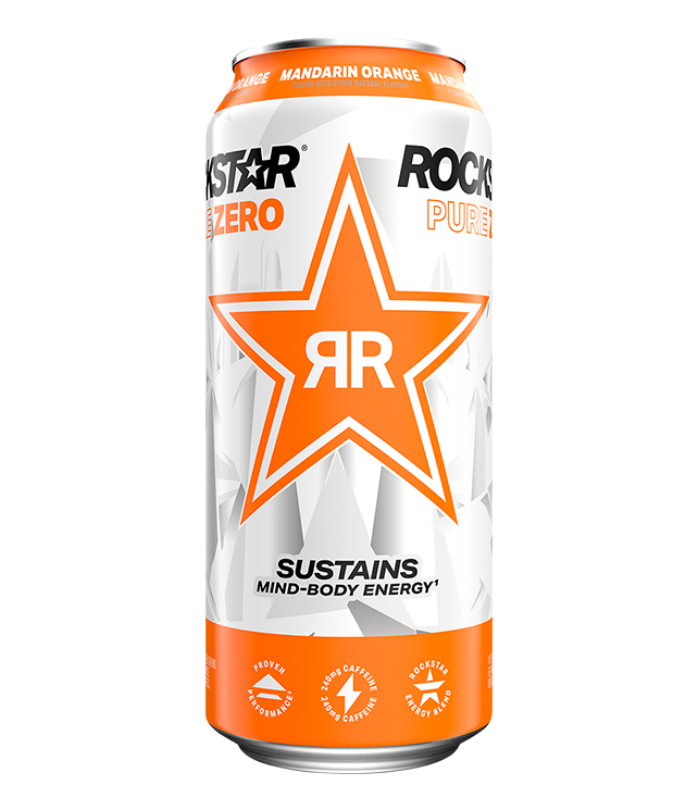 Rockstar Energy Pure Zero Mandarin Orange