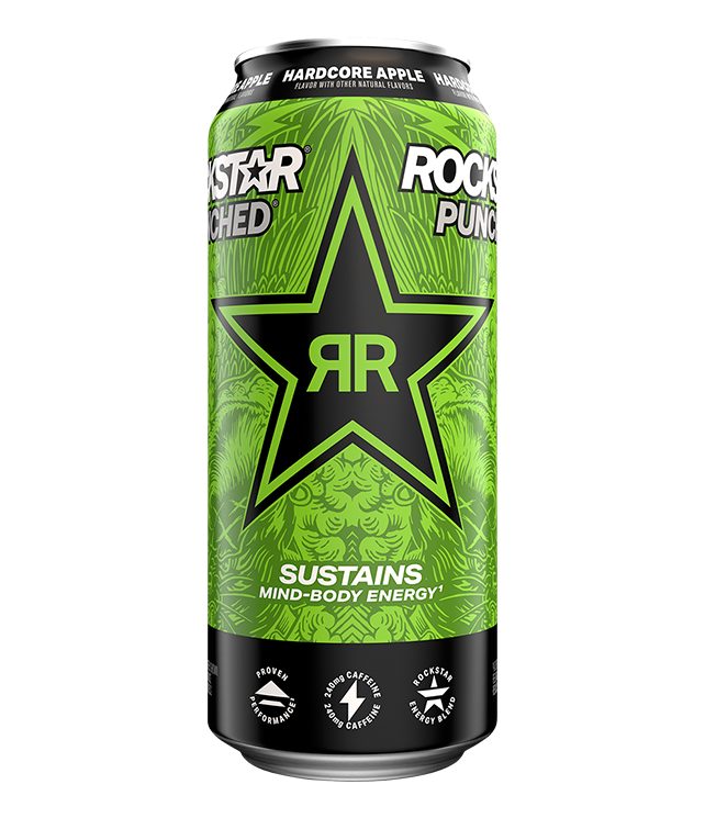Rockstar Energy Punched Hardcore Apple
