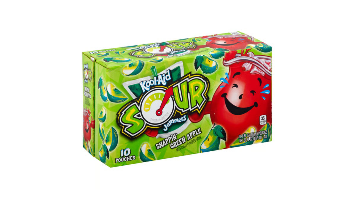Kool-Aid Jammers Sour Apple X10