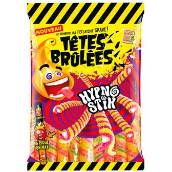 Têtes Brûlées – Hypno Stick– Bombones explosivos y acidulés 180gr