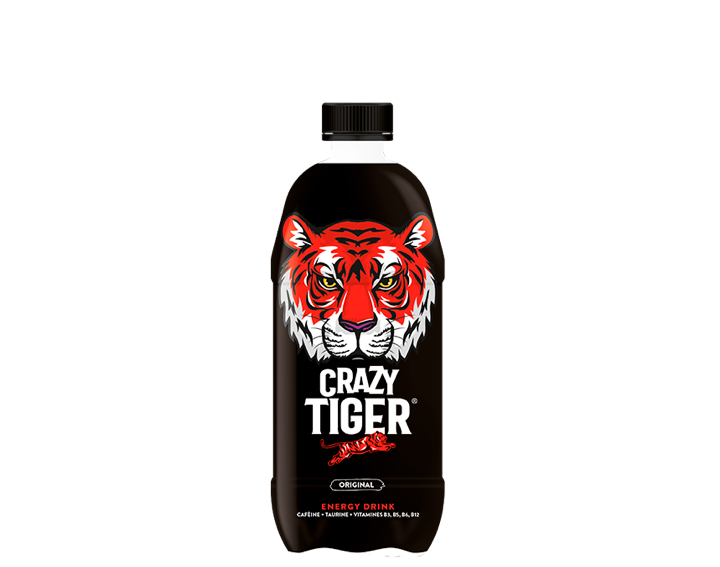 Crazy Tiger Original - Boisson Énergisante – 1L
