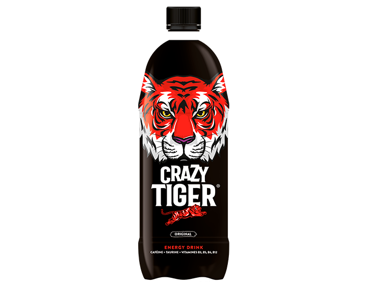 Crazy Tiger Original - Boisson Énergisante - 1,5L