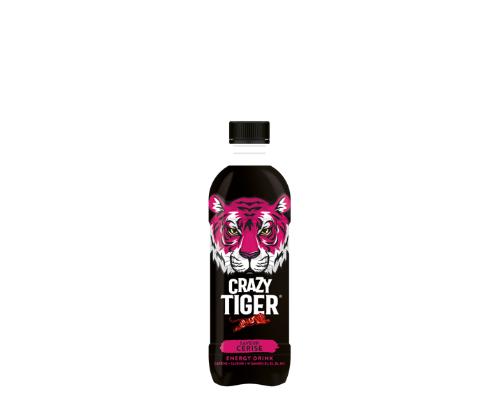 Crazy Tiger – Saveur Cerise - 50cl