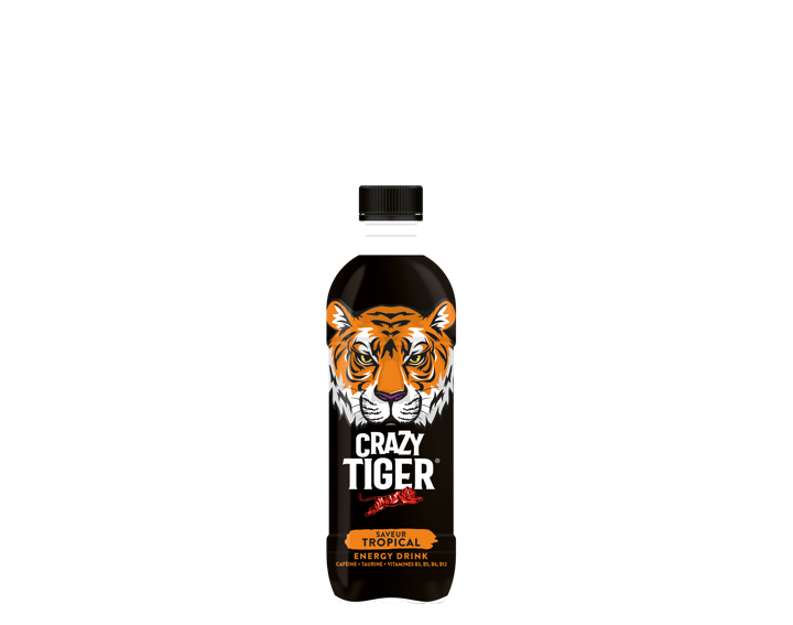 Crazy Tiger – Saveur Tropical - 50cl