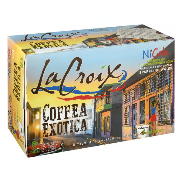 LaCroix Coffea Exotica X8