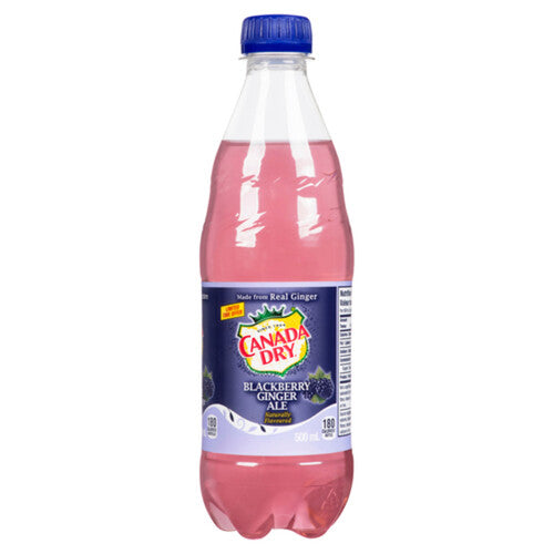 Bouteille de mûres Canada Dry