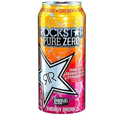 Rockstar Energy Pure Zero Tangerine Mango