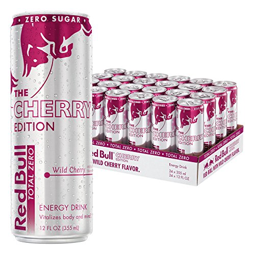 Red Bull Total Zero Edición Cereza Wild Cherry X24