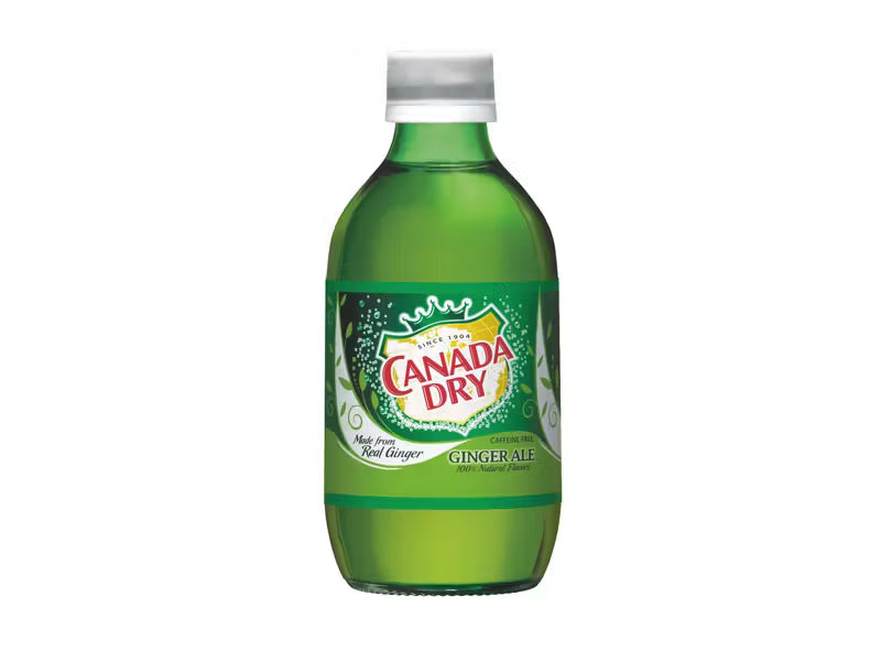 Mini bouteille de soda au gingembre Canada Dry