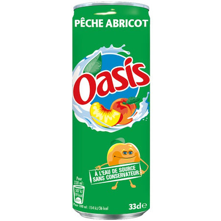 Oasis Péche Abricot 33cl