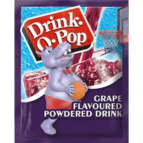Drink-O-Pop Grape – Boisson en poudre aromatisée (5g)