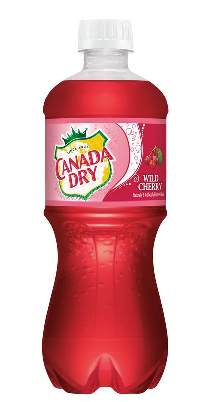 Bouteille de cerises sauvages Canada Dry