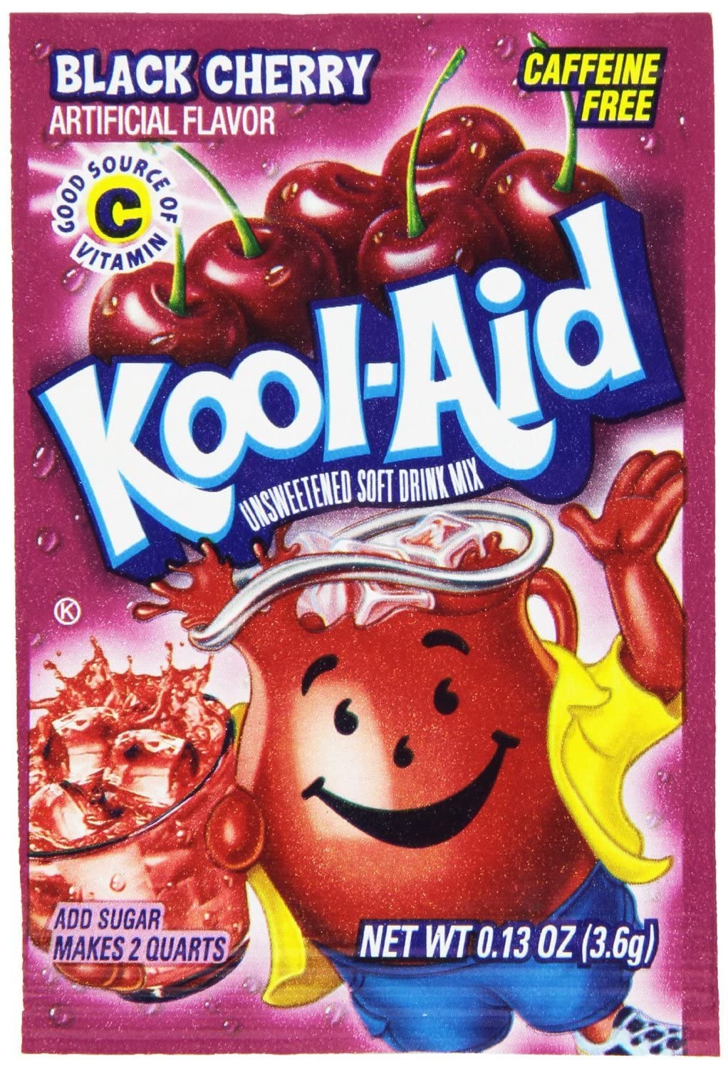 Sachet Kool-Aid Black Cherry