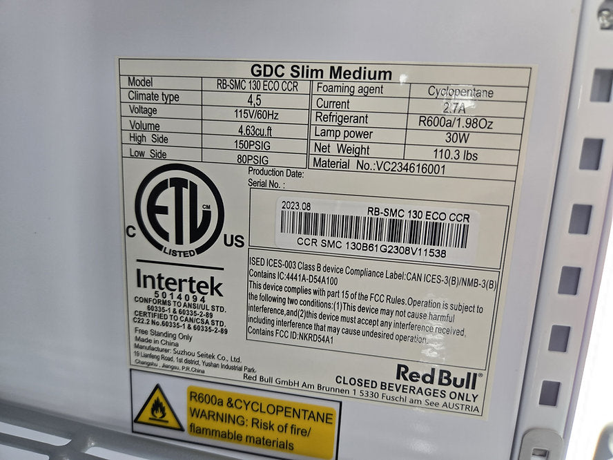 Frigo Red Bull LED Professional