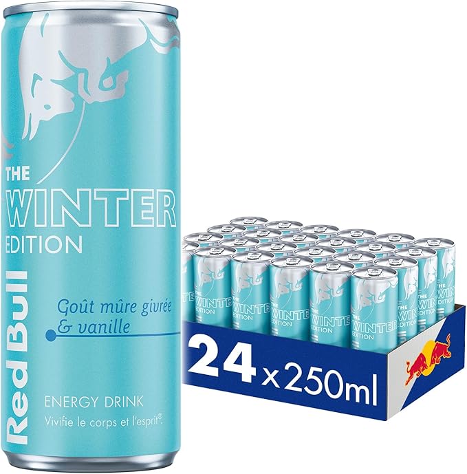 Red Bull Mûre Givrée y Vanille X24