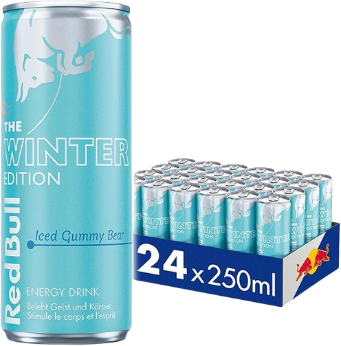 Ositos de goma helados Red Bull x24