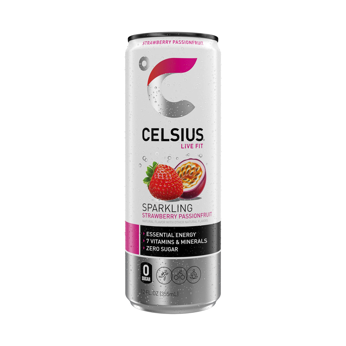 Celsius Fraise Fruit de la Passion