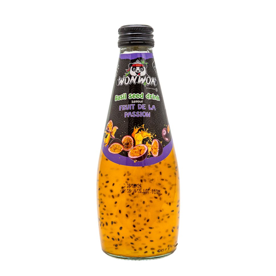 Basil Seed Drink Fruit Passion
