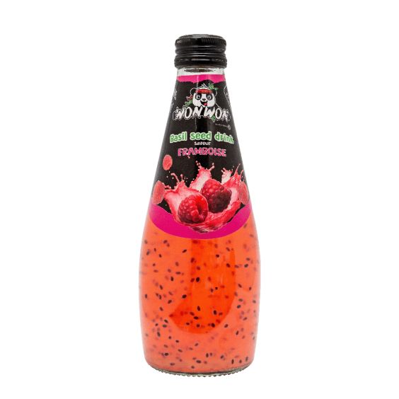 Basil Seed Drink Framboise