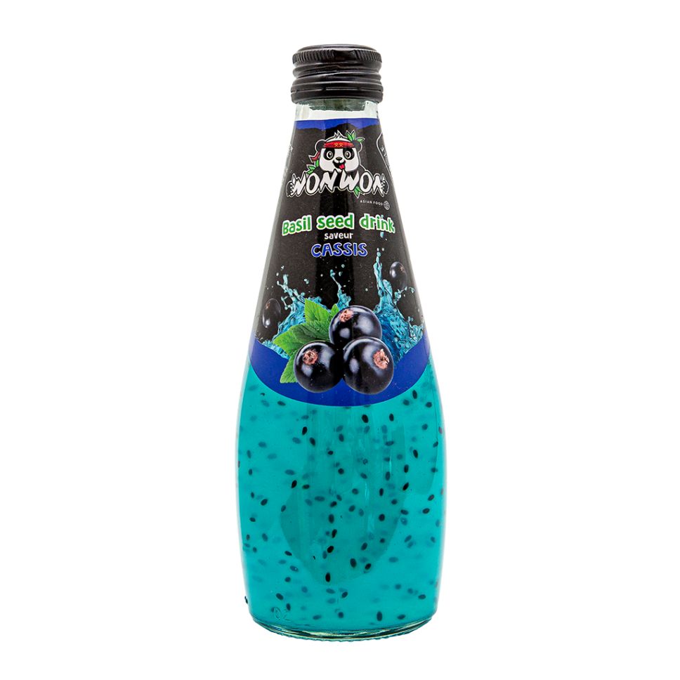 Basil Seed Drink Cassis