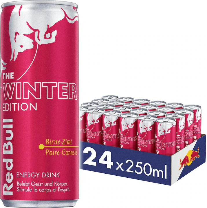 Red Bull Poire Canelle X24