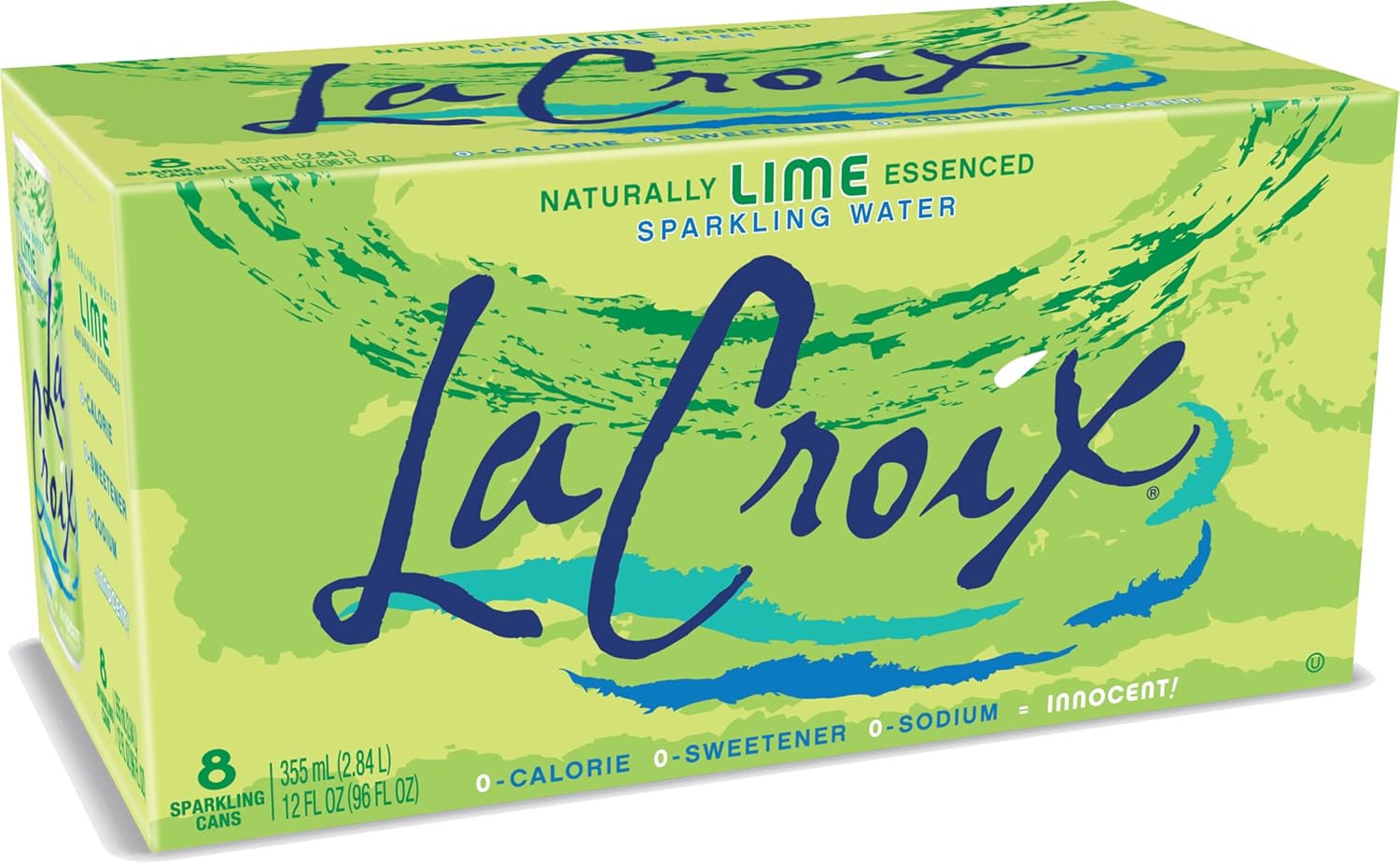 LaCroix Lime X8
