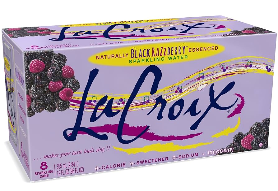 LaCroix Black Razzberry X8