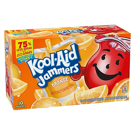 Kool-Aid Jammers Orange X10