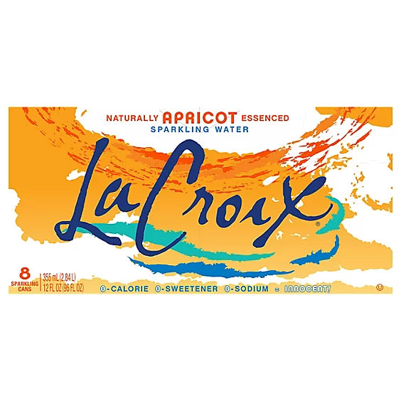 LaCroix Apricot X8