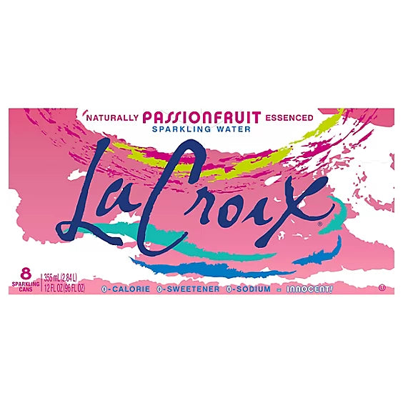 LaCroix Passionfruit X8